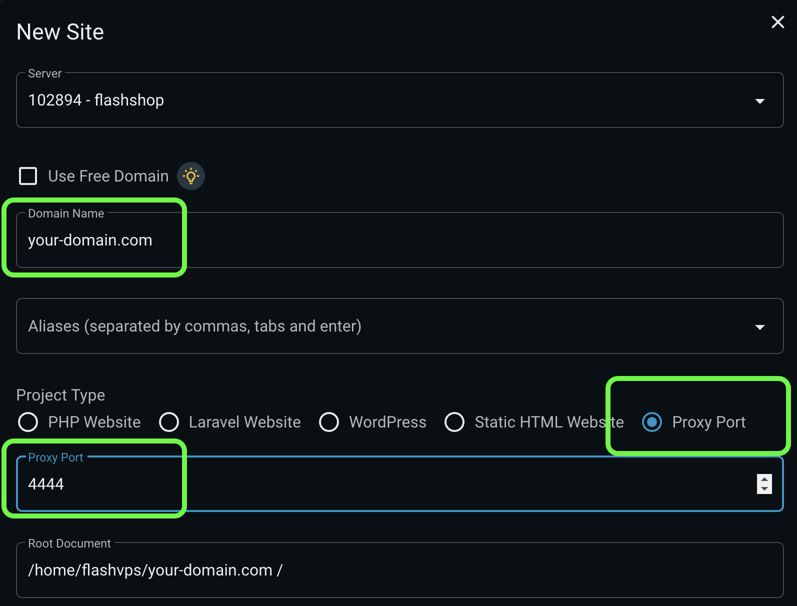 tạo website deploy SerpBear