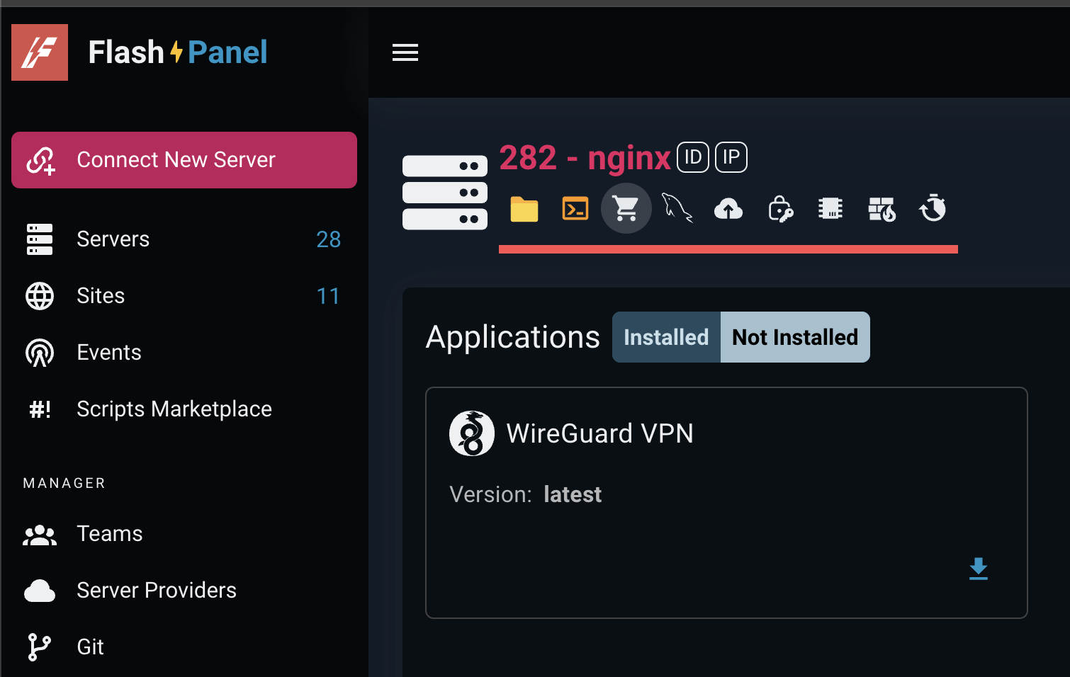 WireGuard installation page