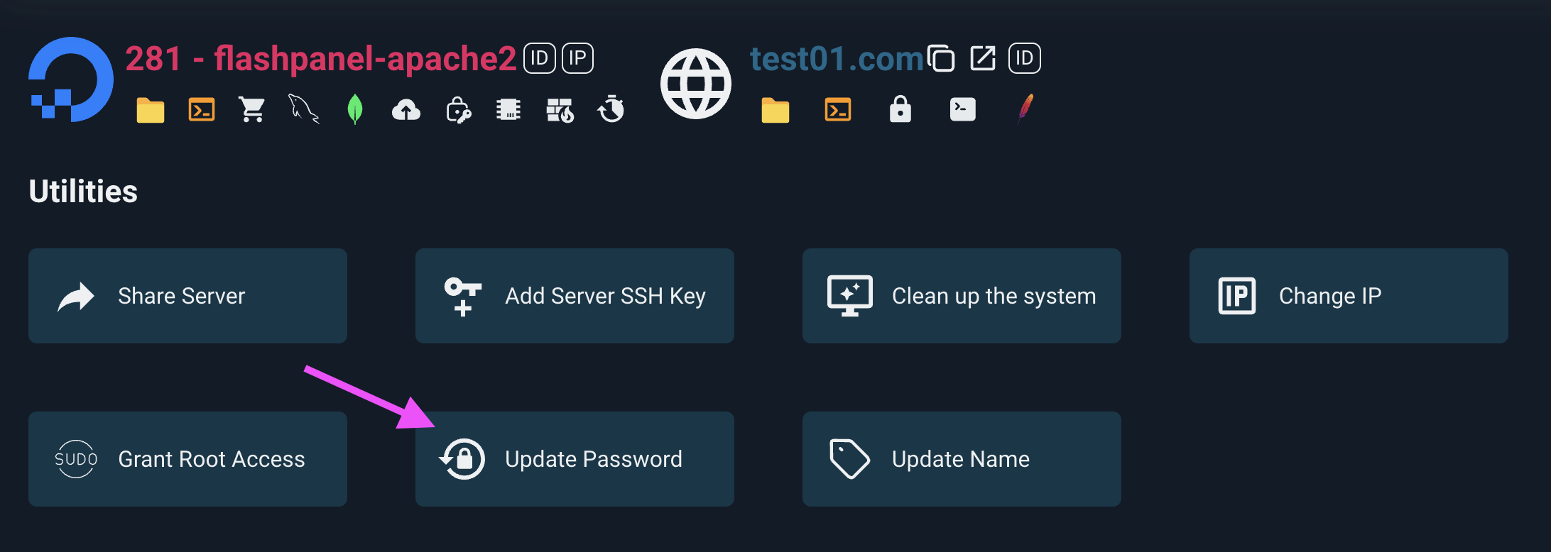 Update Linux User Password