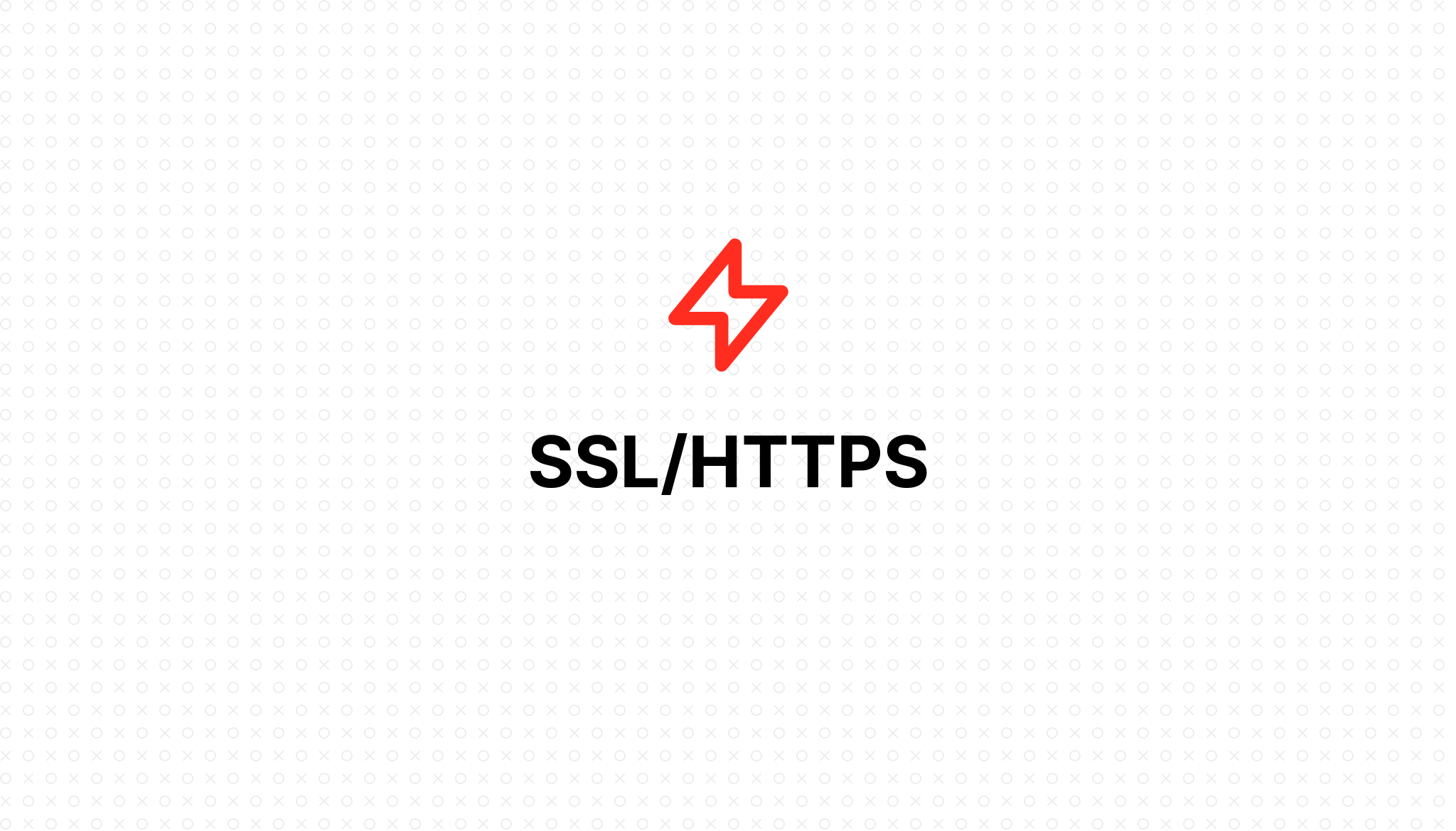 SSL/HTTPS